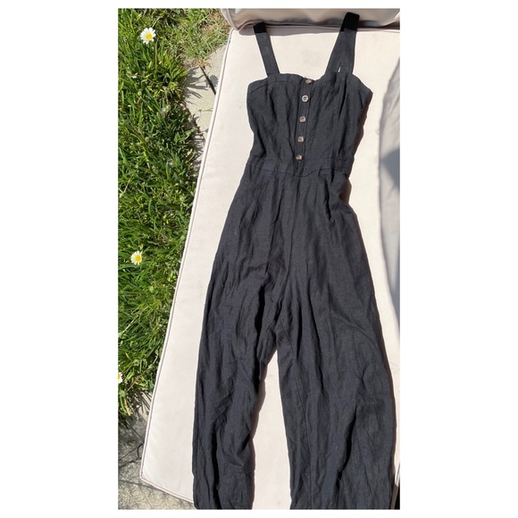 Zara Pants - BOGOF! Zara Linen Button down Jumpsuit